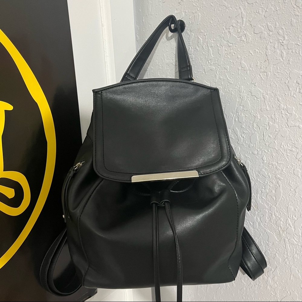 Black vegan bag
